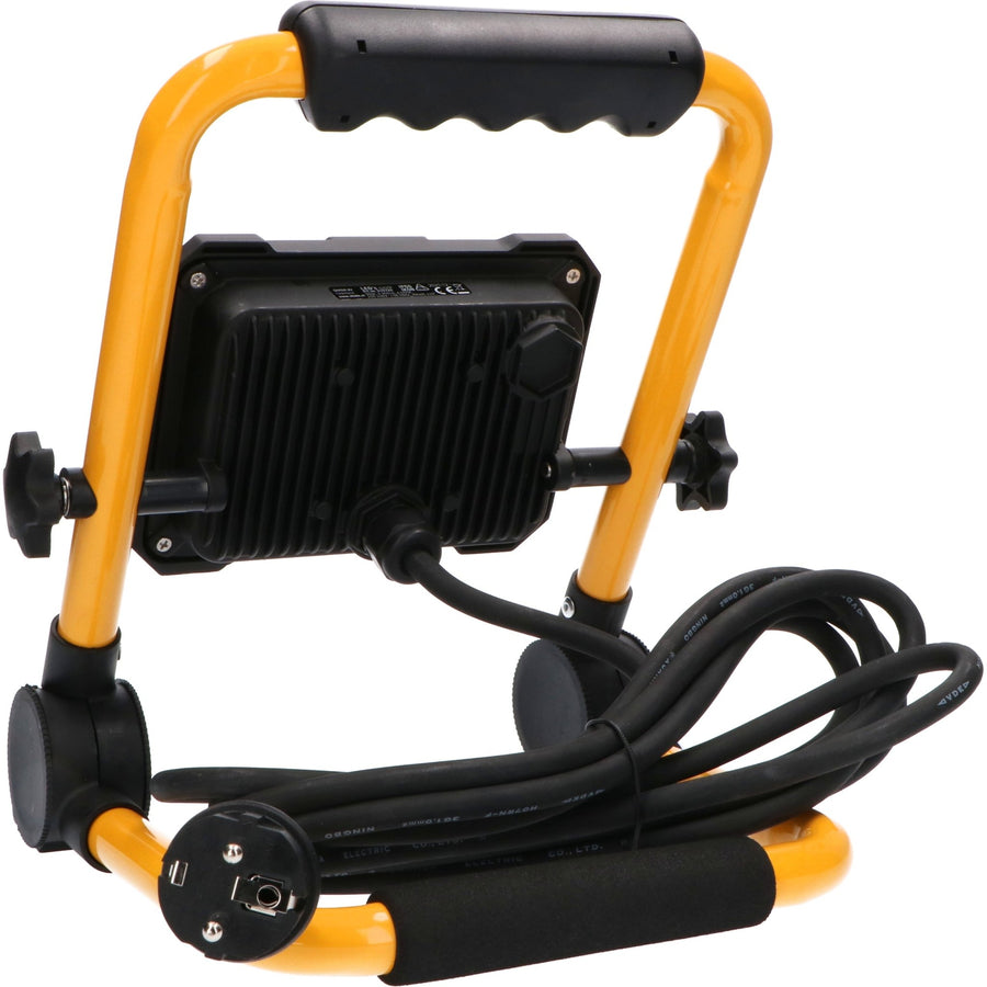 LED's Work Construction Lamp 3300 - Foldable &amp; Tiltable - 3 meter cord - IP65 - 30W - LED.nl