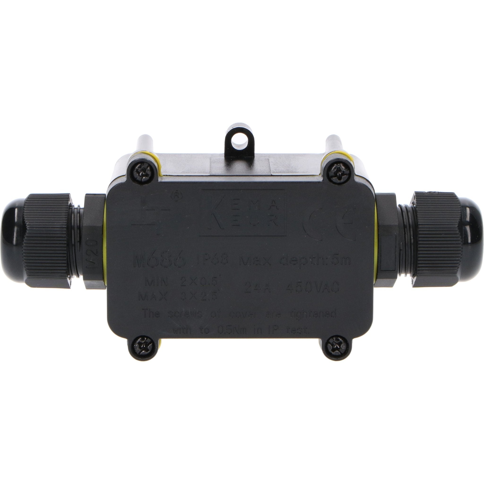 LED's Light Pro Kabeldoos I-connector - IP68 waterdicht - Lasdoos voor kabels van 4 tot 12 mm Kabelverbinders LED.nl
