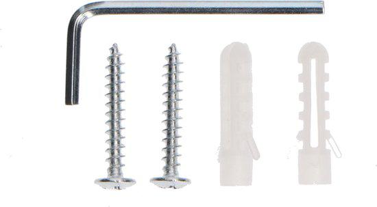 3 pack - LED's Light Kubus LED Wandlamp buiten - 2 lichts - IP65 Waterdicht - Warm wit licht - Wit Wandlampen LED.nl