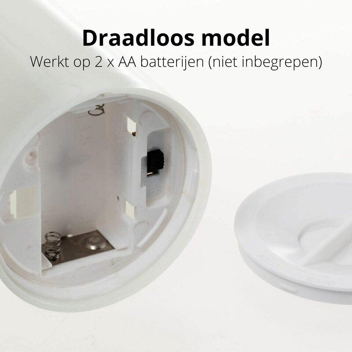 LED Lantaarn basket met LED kaars voor binnen en buiten - Draadloos op batterijen - Zwart Tafellampenen LED.nl