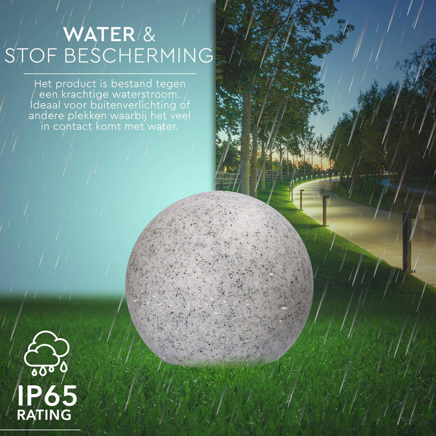 LED Path Lighting Stone 20 cm with sensor - Automatic on and off - IP65 Waterproof - LED.nl