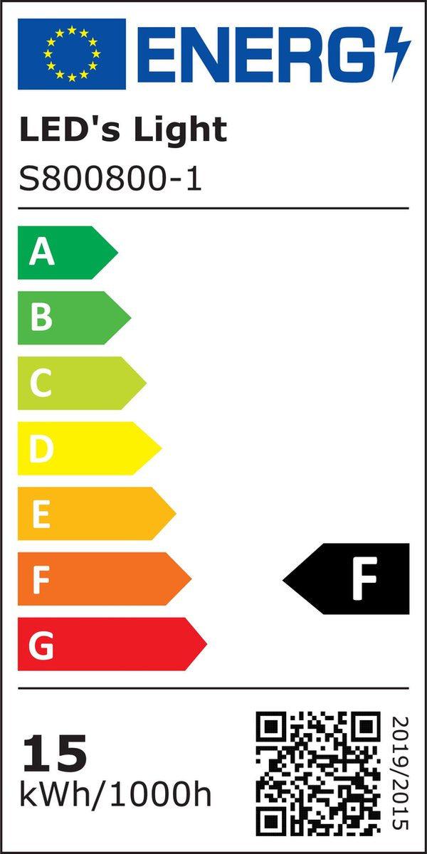 LED Plafondlamp rond 35 cm met ringen - Universeel - Spatwaterdicht - Warm wit licht Plafondlampen LED.nl
