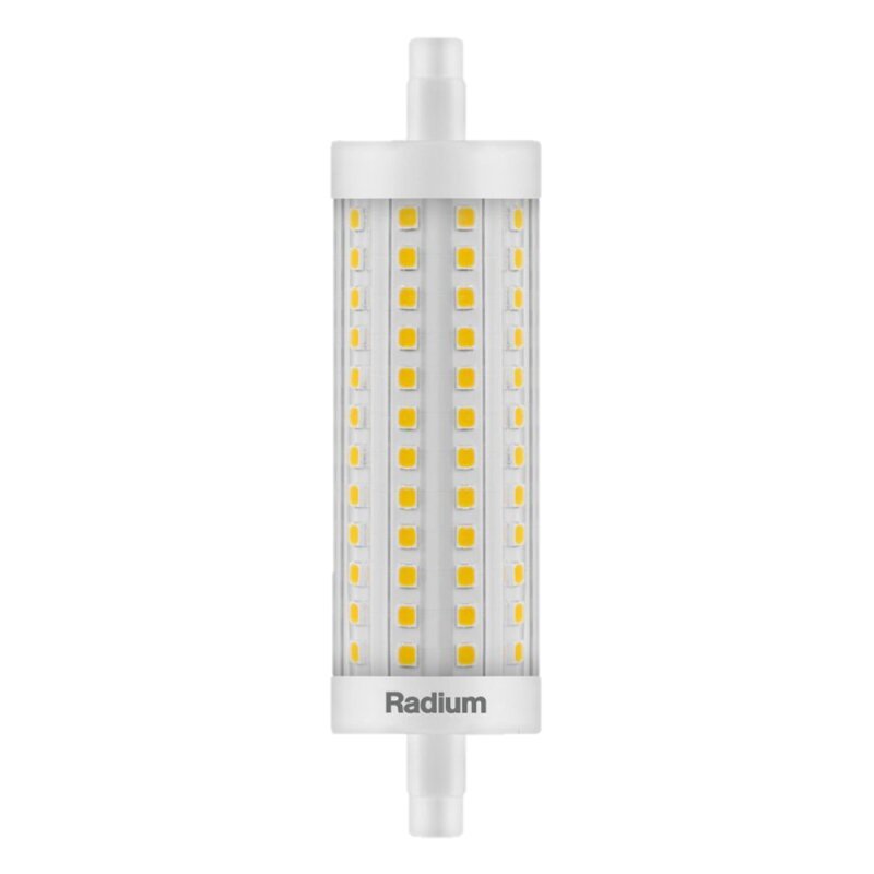 LED R7S Staaflamp 118 mm - 12.5W vervangt 100W - Warm wit licht Lichtbronnen Led.nl
