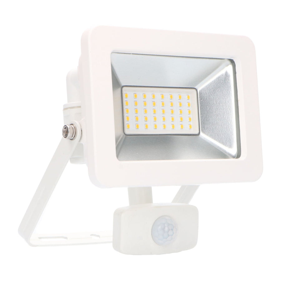 LED's Light Floodlight 3300 - With light and motion sensor - Indoor &amp; Outdoor - 30W - White - LED.nl