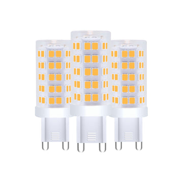 LED Bulb G9 - Clear - 220-240V - Warm white - 4.7W (45W) - 3 bulbs - LED.nl