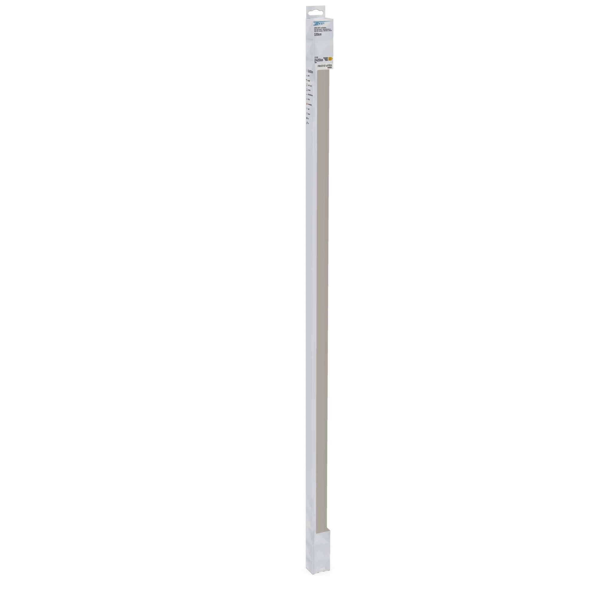 LED TL armatuur 120 cm – 2420 lumen – IP65 waterdicht – Voor binnen en buiten - LED.nl