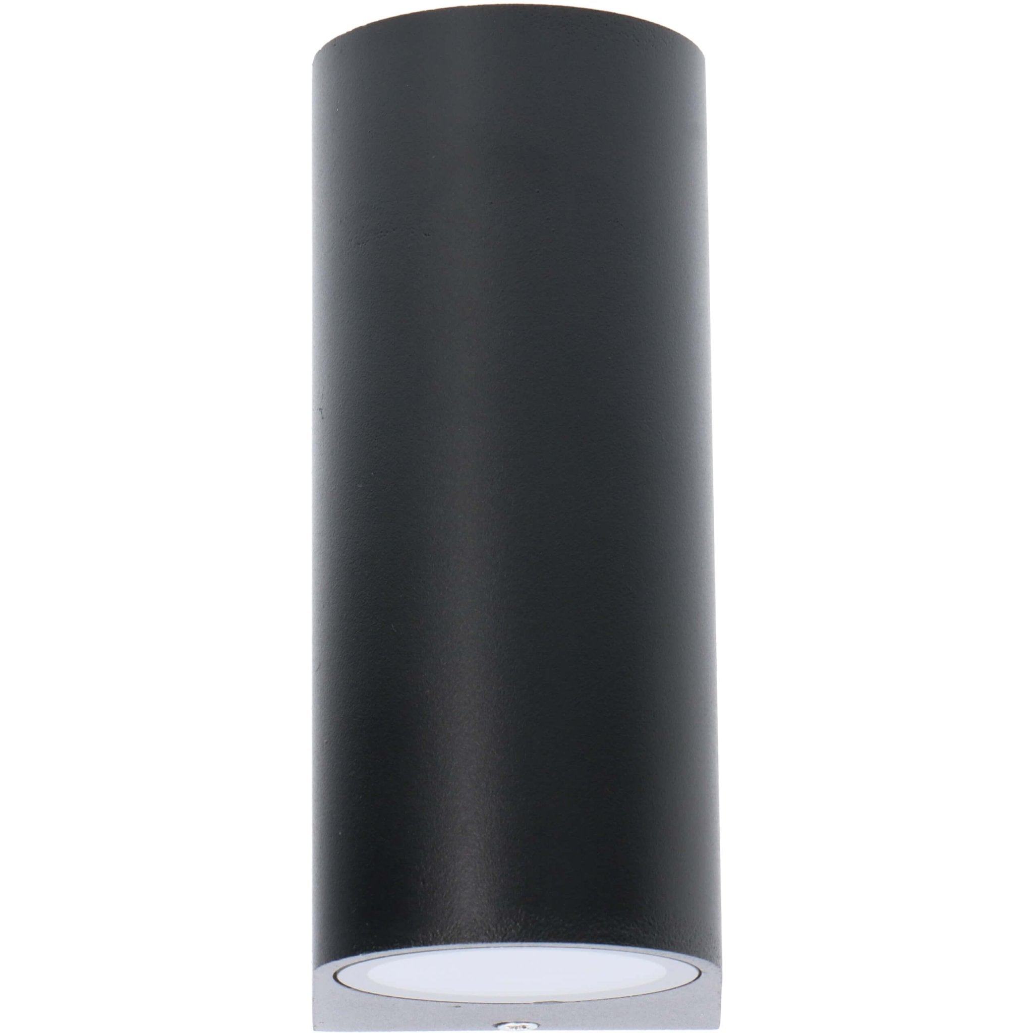 LED wandlamp buiten - Cilinder met 2 x GU10 fitting - Sapri - IP44 - Zwart - LED.nl