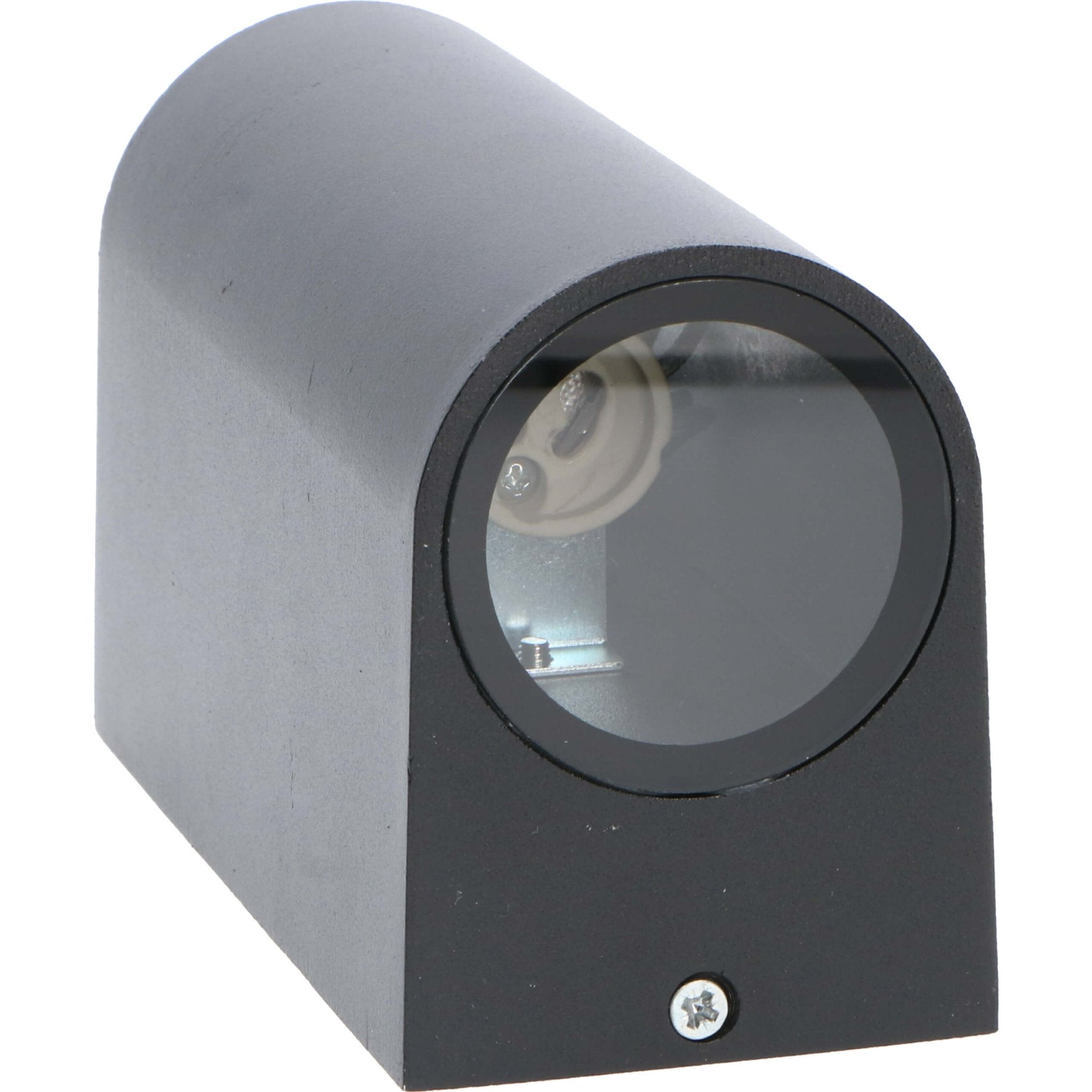 LED wandlamp buiten - Cilinder met 2 x GU10 fitting - Sapri - IP44 - Zwart - LED.nl