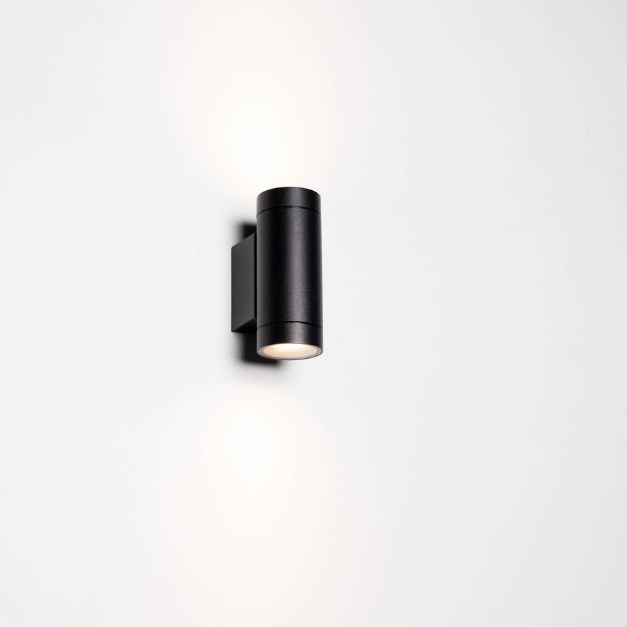 LEDs Light Up &amp; Down Light Wall Lamp - 2x GU10 fitting - IP44 - Anthracite - Model Carpi - LED.nl