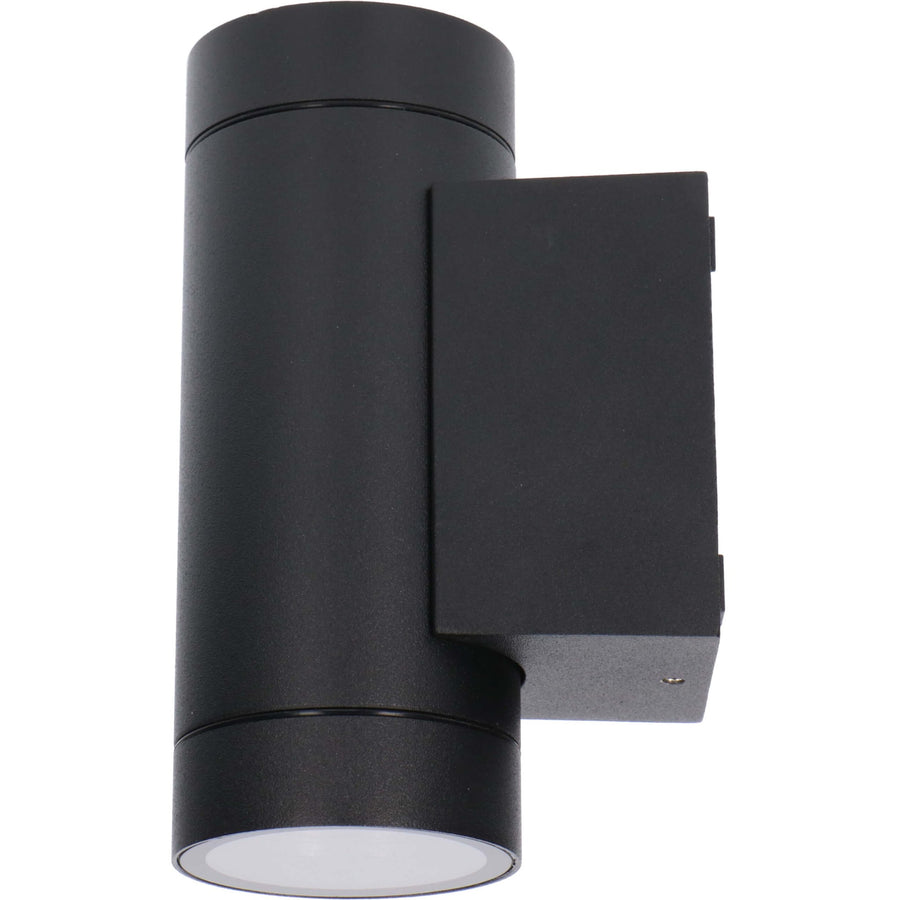LEDs Light Up &amp; Down Light Wall Lamp - 2x GU10 fitting - IP44 - Anthracite - Model Carpi - LED.nl