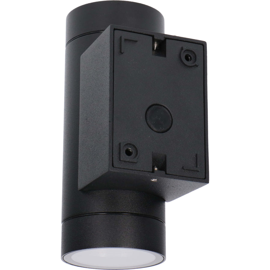 LEDs Light Up &amp; Down Light Wall Lamp - 2x GU10 fitting - IP44 - Anthracite - Model Carpi - LED.nl