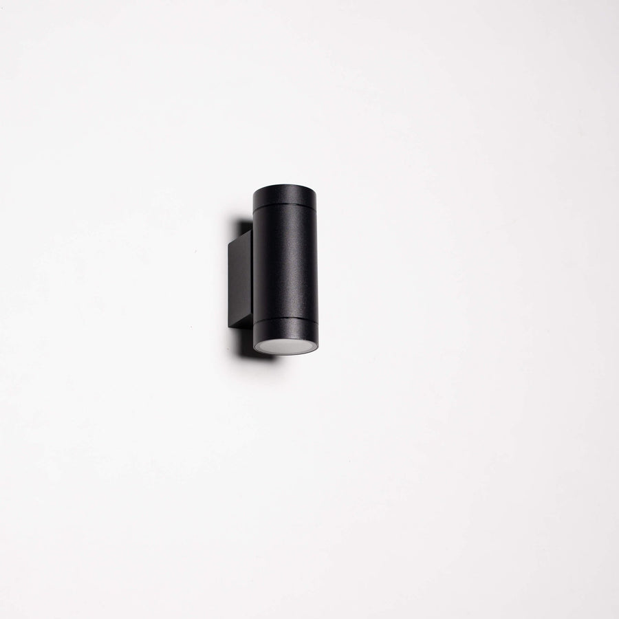 LEDs Light Up &amp; Down Light Wall Lamp - 2x GU10 fitting - IP44 - Anthracite - Model Carpi - LED.nl