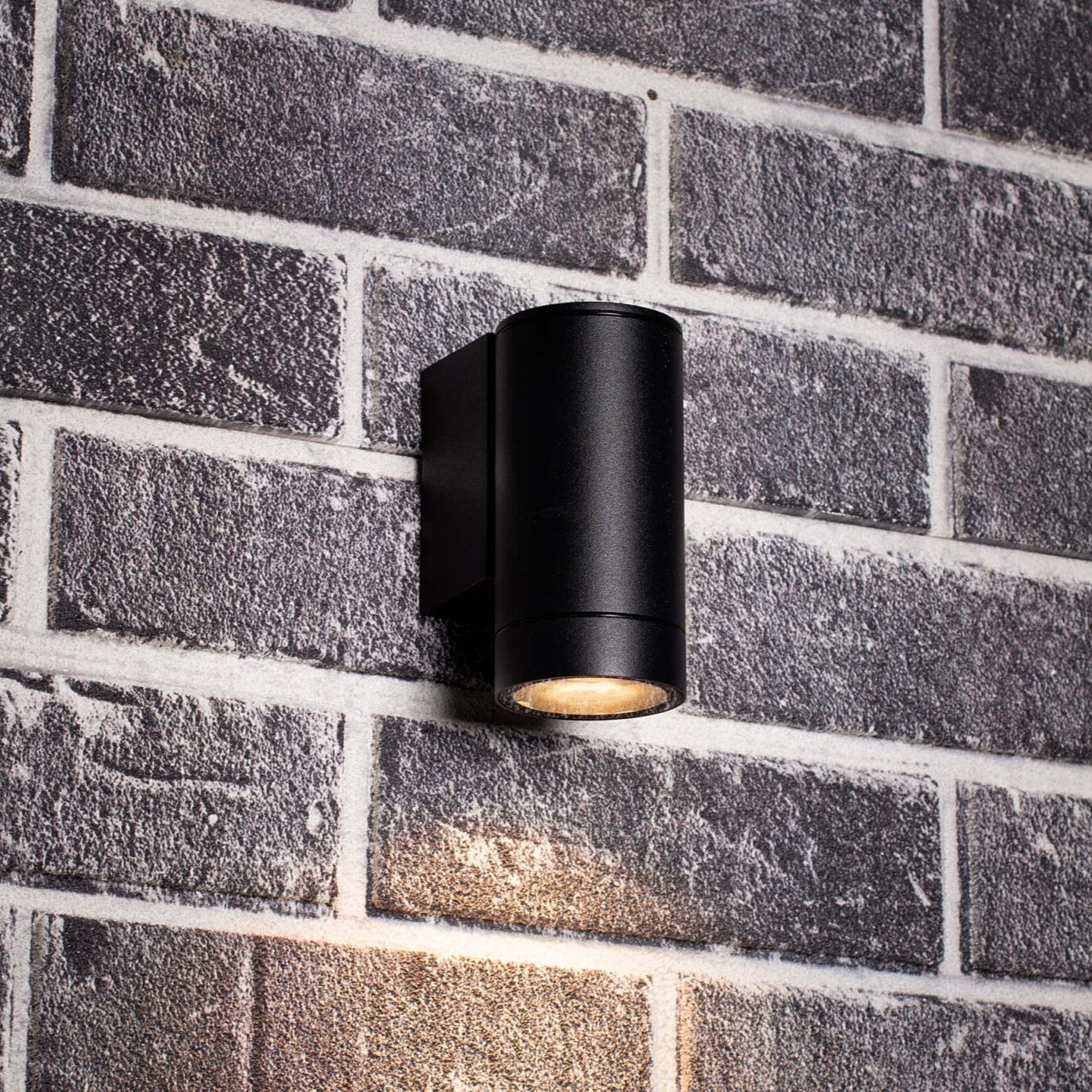 3 pack - LED's Light Muurlamp voor buiten - GU10 fitting - IP44 waterbestendig - Antraciet - Model Carpi Wandlampen LED.nl