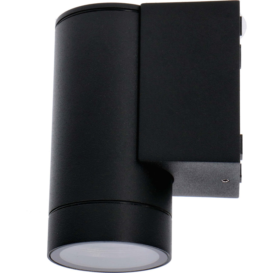 LED's Light Outdoor Wall Lamp - GU10 fitting - IP44 waterproof - Anthracite - Model Carpi - LED.nl