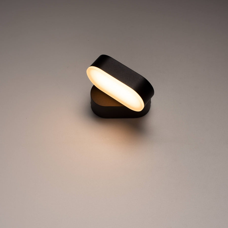 2 pack LED's Light LED Buitenlamp - Model Rieti - Warm wit - IP44 waterbestendig - Zwart Wandlampen LED.nl