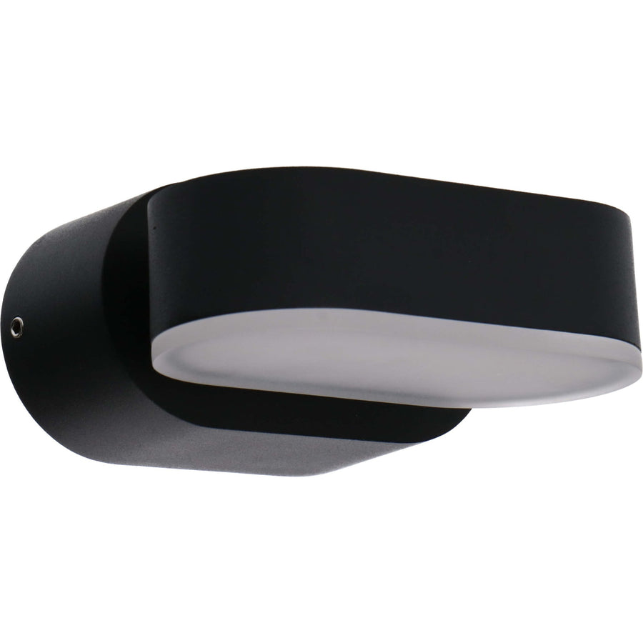 2 pack LED's Light LED Buitenlamp - Model Rieti - Warm wit - IP44 waterbestendig - Zwart Wandlampen LED.nl