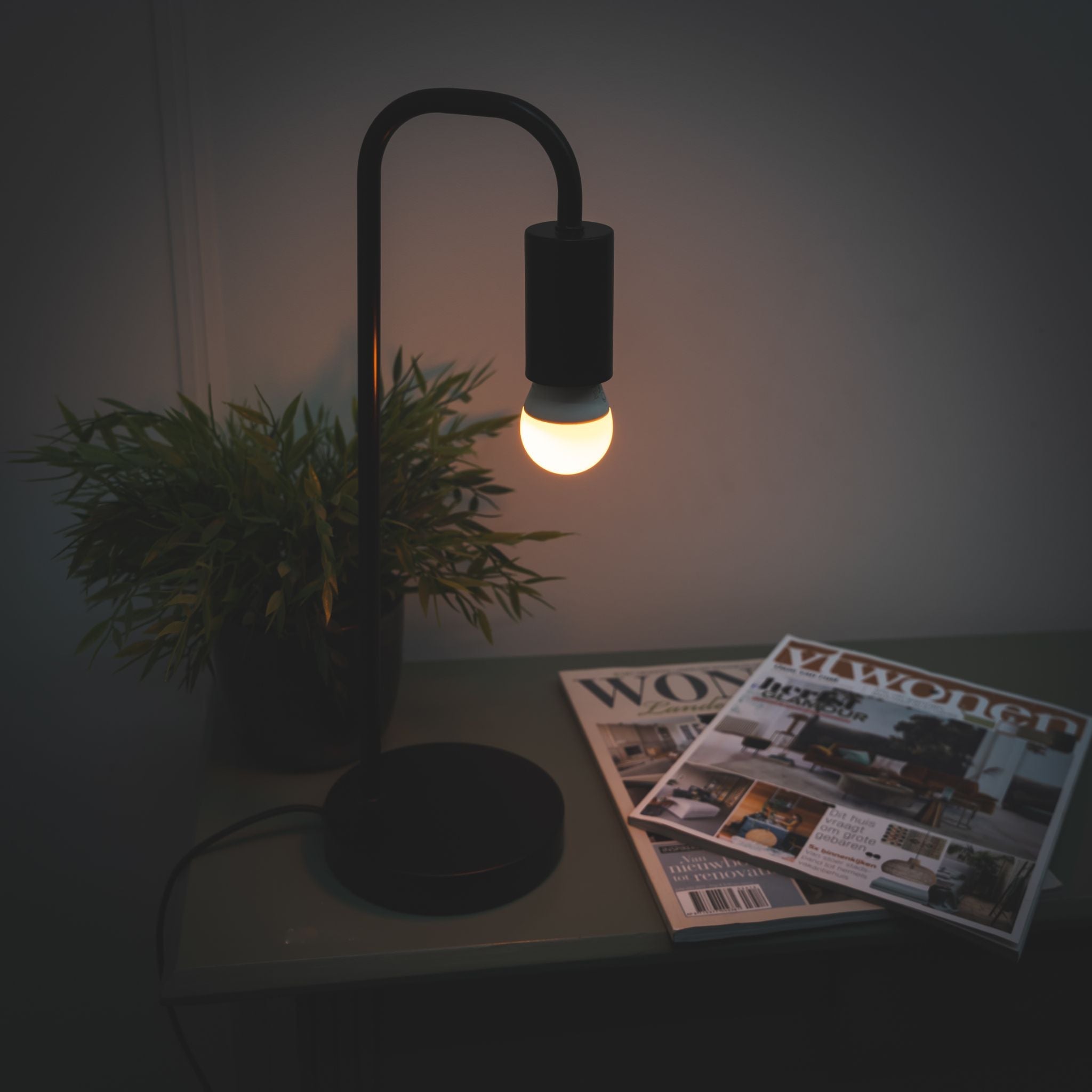 LED.nl Dimbare LED lamp E27 - 45 mm - Licht Dimbaar van 2700k tot 1800K extra warm wit - G45 Lichtbronnen LED.nl