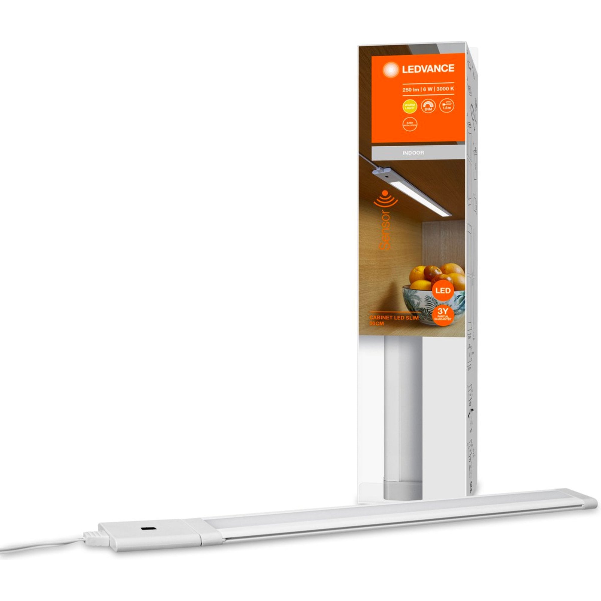 LEDVance LED Kastverlichting met Bewegingssensor 30 cm - Complete set - Dimbaar - LED.nl