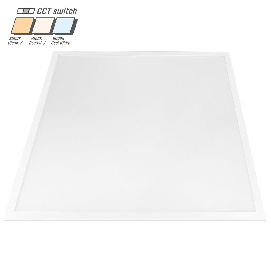 LongLife LED Panel 60 x 60 cm - Light color dimmable from warm to cold white - 130 lm/w - LED.nl