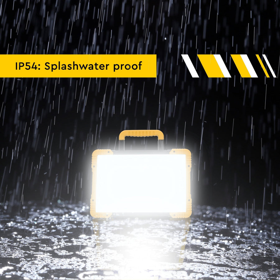 LED's Light Hybrid LED Construction Lamp 5500 - Wired and wireless use - IP54 - Rough Service Tested - 47W - LED.nl