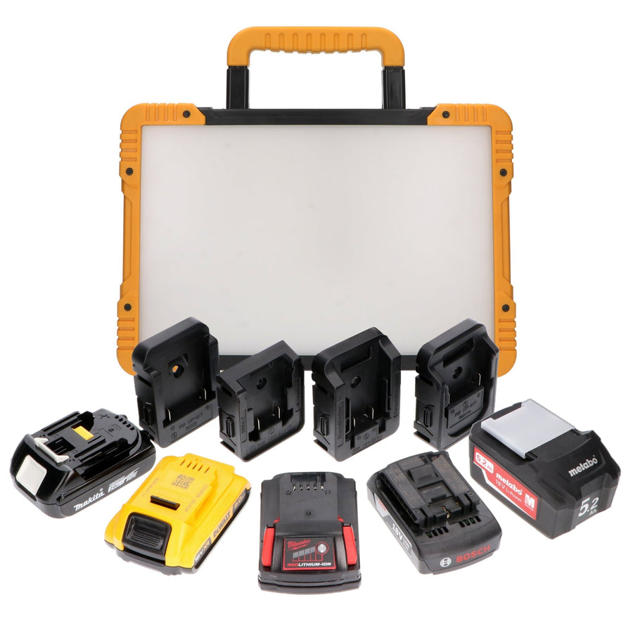 LED's Light Hybrid LED Construction Lamp 5500 - Wired and wireless use - IP54 - Rough Service Tested - 47W - LED.nl