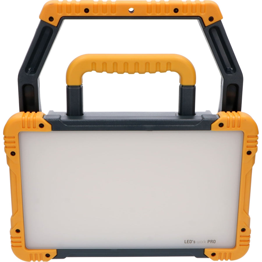 Oplaadbare Premium LED bouwlamp 30W – Zowel op netstroom als accu te gebruiken – Dimbaar in 3 standen – 3000 lumen – IP54 Bouwlampen LED.nl