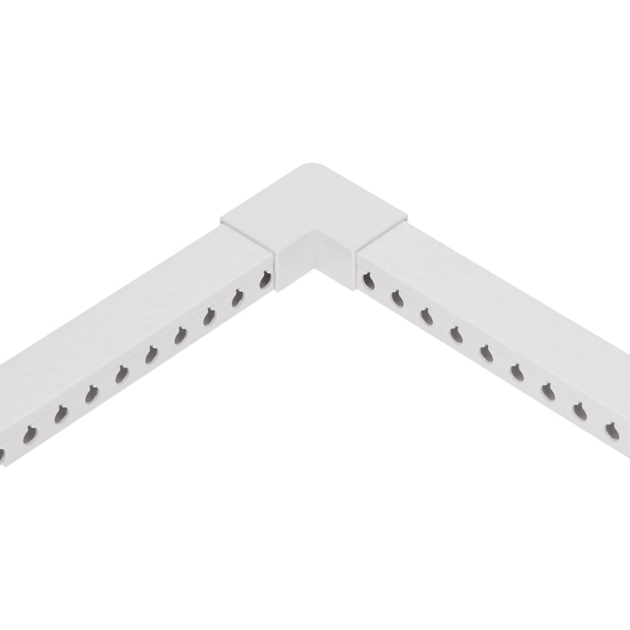 OrgaNice Cable Tray Set - Self-adhesive organizer for Desk &amp; TV - White - LED.nl