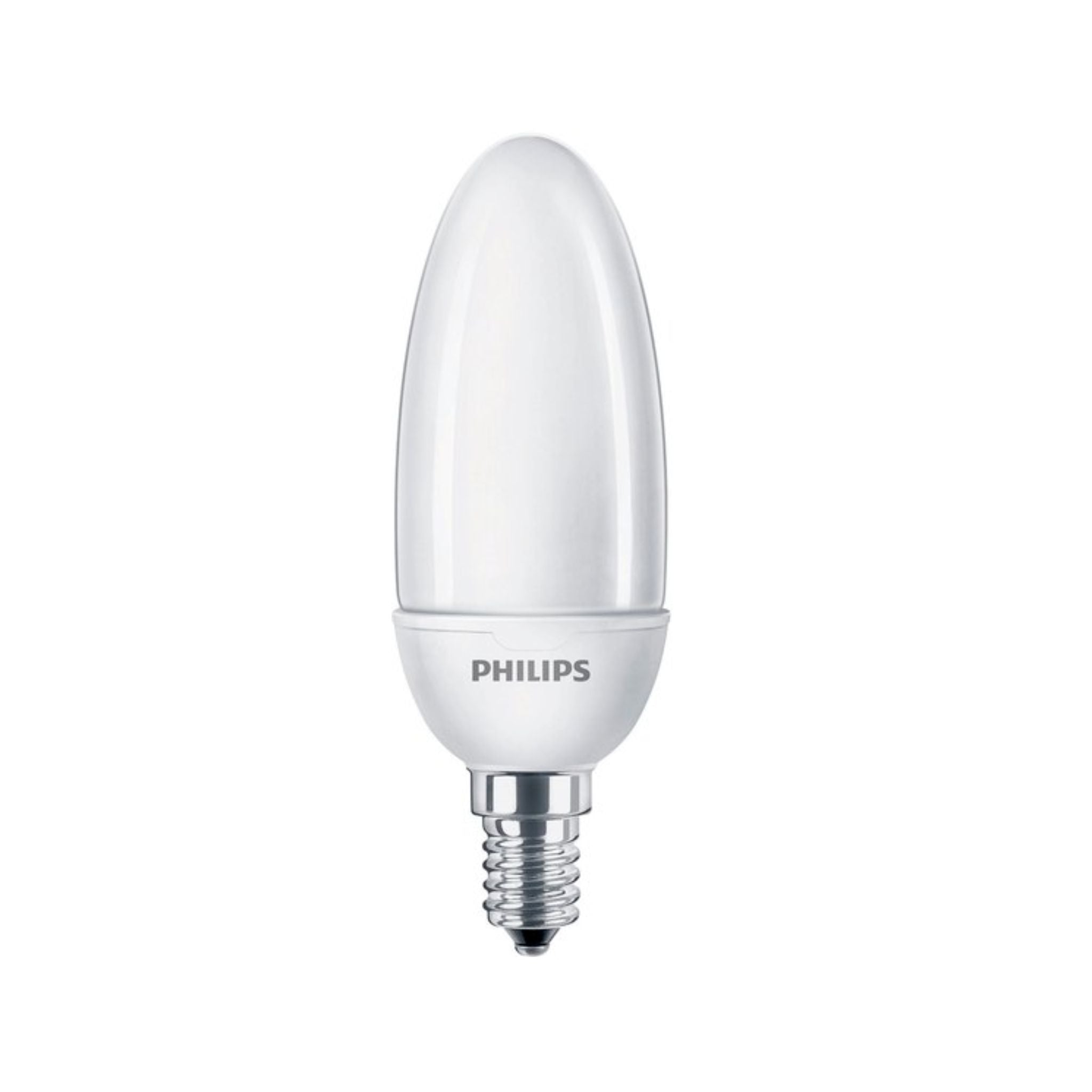 Philips Softone E14 Spaarlamp - Kaarsvormig - Mat - 5W vervangt 22W - Warm wit licht Spaarlampen LED.nl