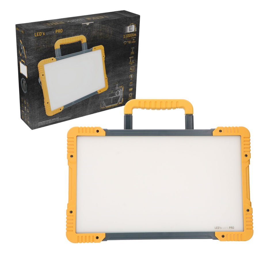 LED's Work Premium LED Werklamp 11000 - 5 meter kabel - Rough Service Tested - IP54 waterdicht - 100W Bouwlampen LED.nl