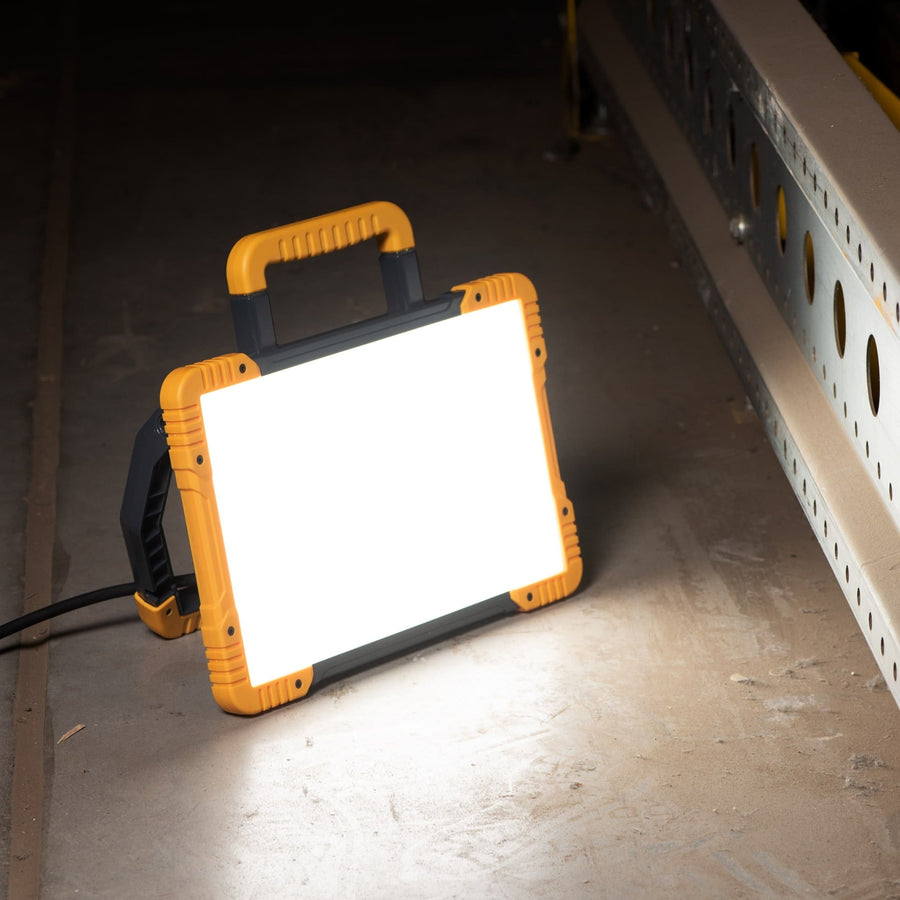 LED's Work Premium LED Werklamp 6500 - 5 meter kabel - Rough Service Tested - IP54 waterdicht - 60W Bouwlampen LED.nl