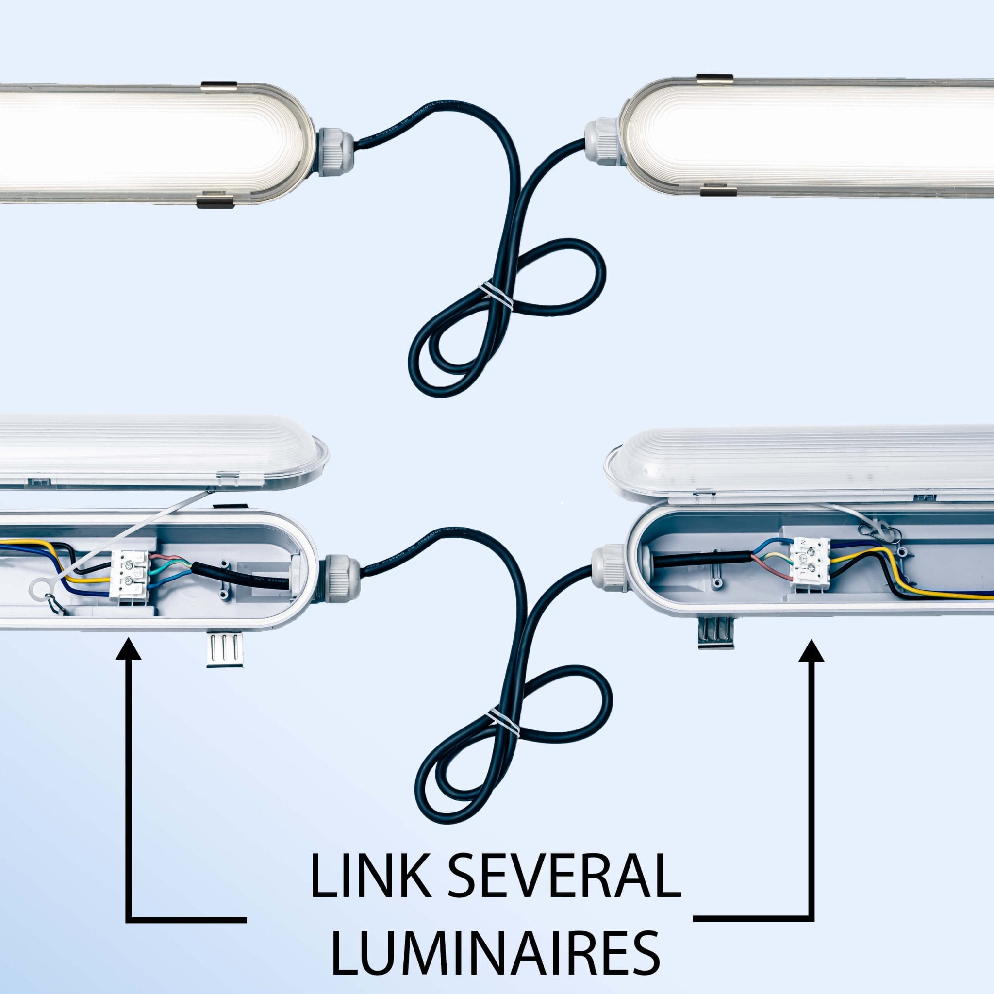 PremiumPro LED TL armatuur 60 cm – 2880 lumen – IP65 waterdicht – 40.000 branduren LED.nl
