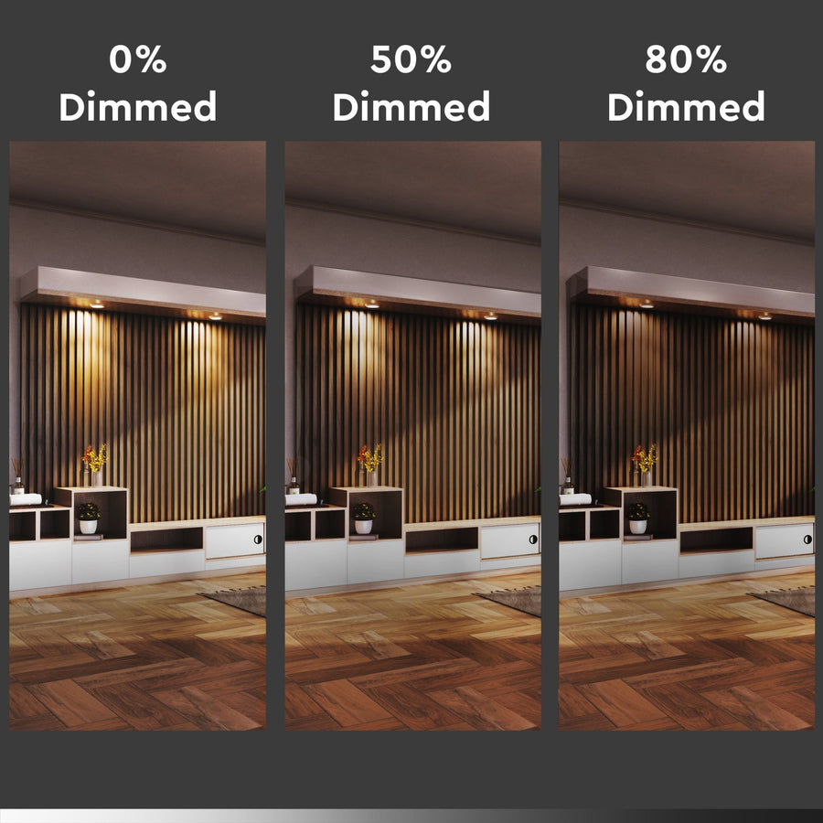 GU10 LED Lamp - Dimbaar warm wit licht - 5W vervangt 75W - 1 spot Dimbare spotjes LED.nl