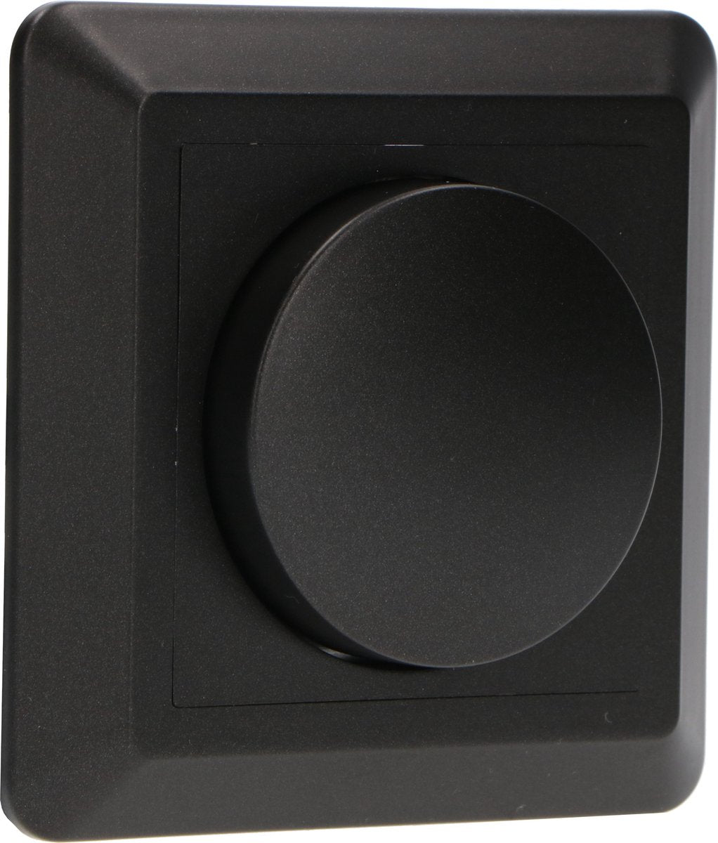 Professional Complete Dimmer voor alle dimbare (LED) lampen - Fase afsnijding aansnijding - Zwart - LED.nl