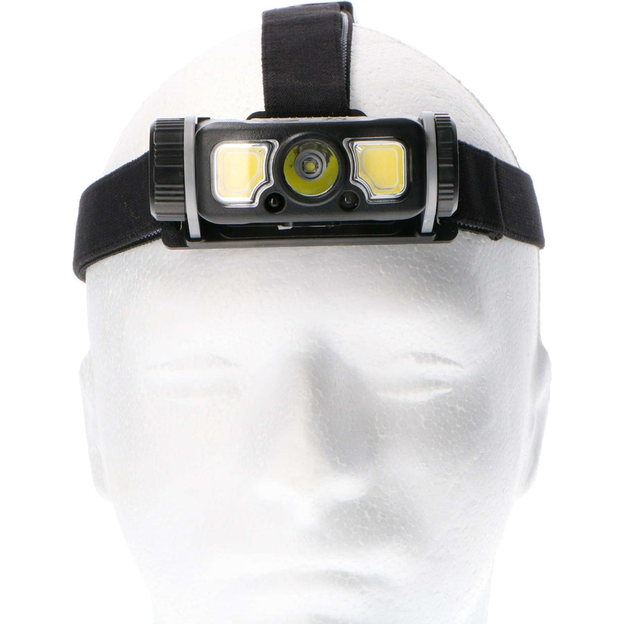 Professional LED Hoofdlamp op accu met zoomfunctie - Oplaadbaar - IP44 - Dimbaar - 250 lm Hoofdlampen LED.nl