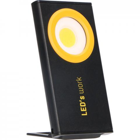 LED's Work Work Lamp on Battery 350 - With magnet, hook or base - Wireless &amp; Rechargeable - 2 light points - LED.nl