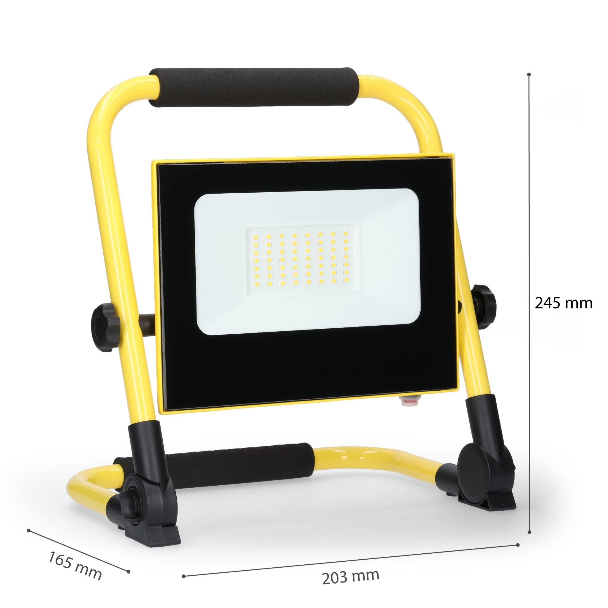 LED's Work Bouwlamp 1400 - Inklapbaar & Draaibaar - Stof- en waterbestendig - 20W Werklampen LED.nl
