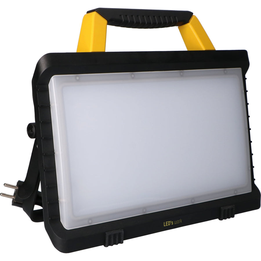 LED's Work Construction Lamp 5000 - 2 extra sockets - 5 meter cord - IP54 water and dust resistant - LED.nl