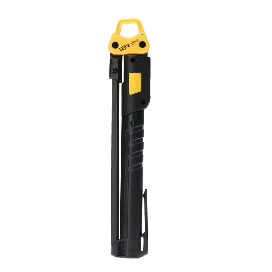 LED's Work Oplaadbare Looplamp 500 - Inspectielamp - Inklapbaar & Draadloos - Met magneet en haak Bouwlampen Led.nl