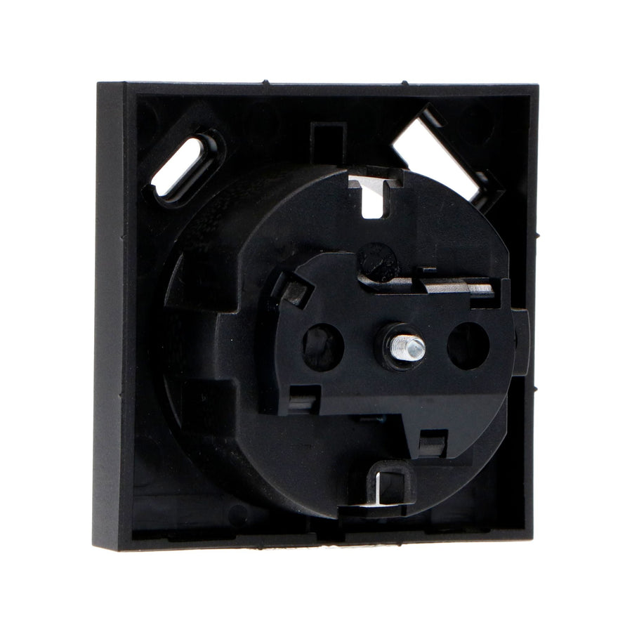 Reflex Insert plate for wall socket with USB-C &amp; USB - Black - LED.nl
