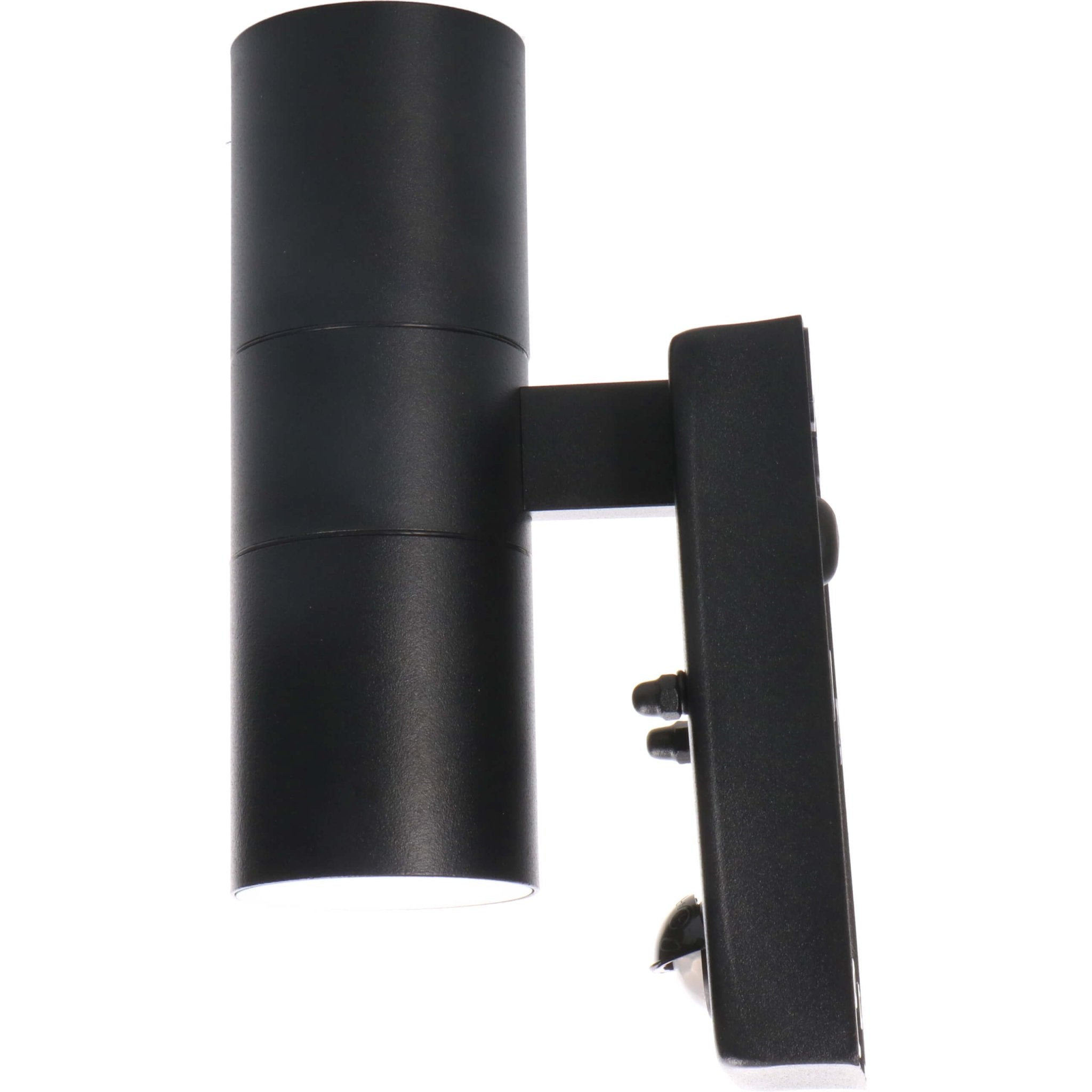 LED's Light RVS LED Buitenlamp met Bewegingssensor - 2 lichts up & down - IP44 - Zwart Buitenlampen LED.nl