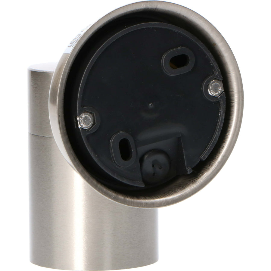 Stainless Steel LED Wall Lamp Outdoor - Spot with GU10 fitting - Model Monza - IP44 - Silver - LED.nl