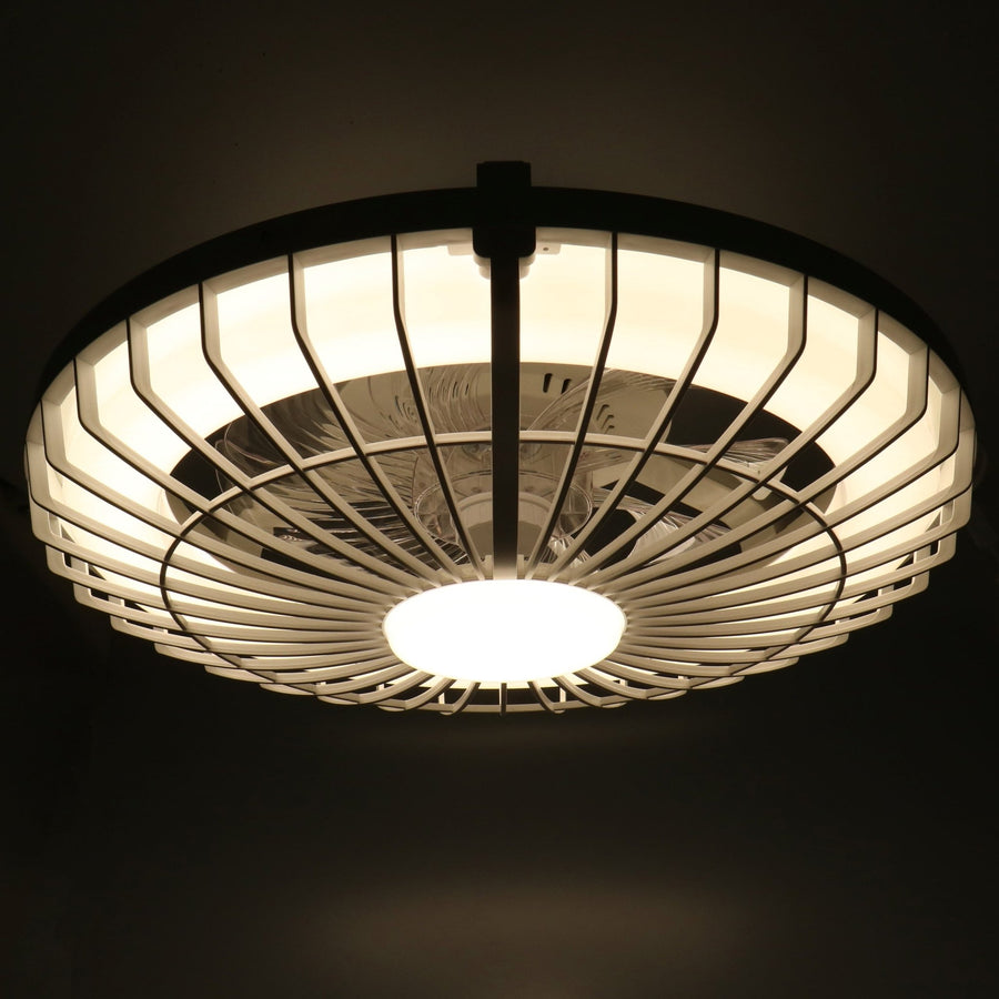 LED's Light Plafondlamp met LED verlichting en ventilator - Dimbaar en instelbare kleurtemperatuur – Incl. afstandsbediening Plafondventilatoren LED.nl