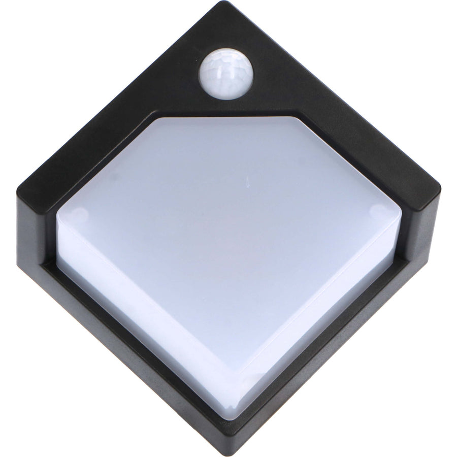 LED's Light Solar LED Outdoor Lamp with Motion Sensor - Wireless Solar Powered - Black - IP44 - LED.nl