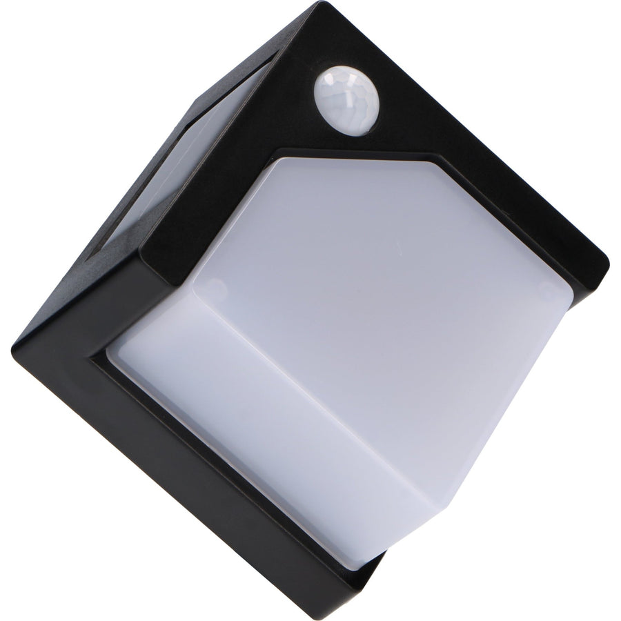 LED's Light Solar LED Outdoor Lamp with Motion Sensor - Wireless Solar Powered - Black - IP44 - LED.nl