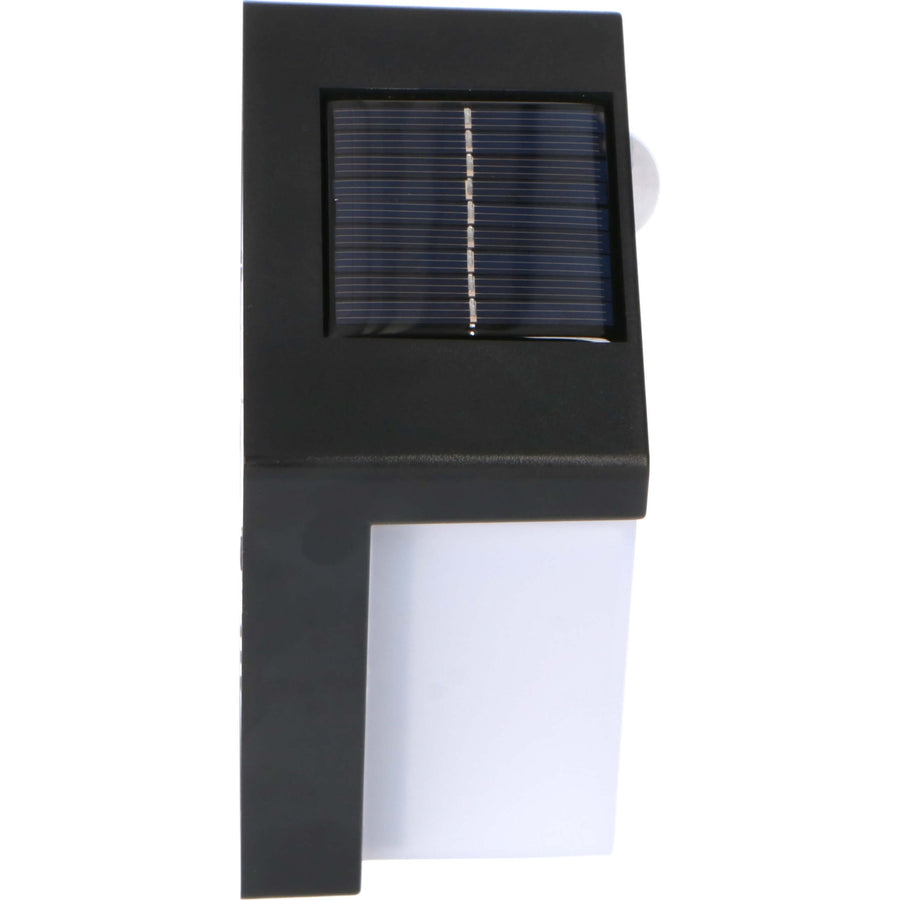 LED's Light Solar LED Outdoor Lamp with Motion Sensor - Wireless Solar Powered - Black - IP44 - LED.nl