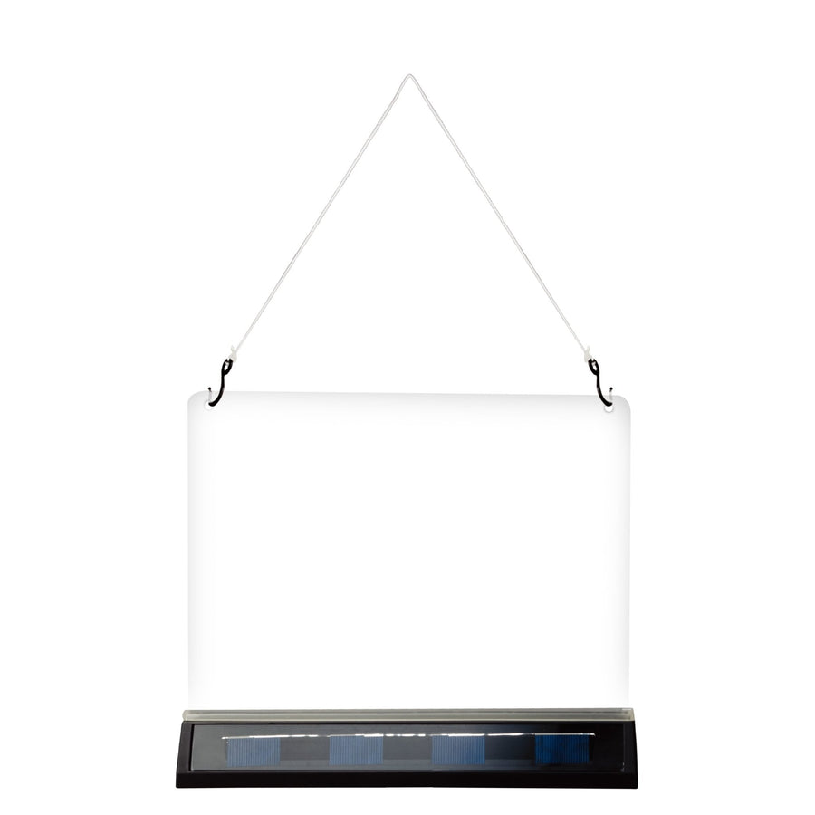 LED's Light Solar LED Display Writing Board Outdoor - Wireless Solar Powered - Incl. Pen - LED.nl