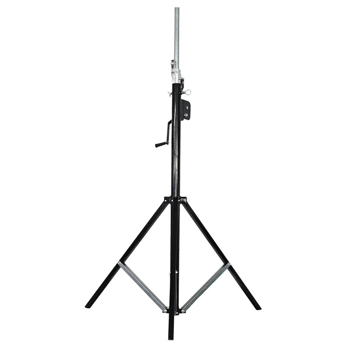 Tripod for industrial LED construction lamp – Height adjustable up to 400 cm – Robust aluminum construction - LED.nl