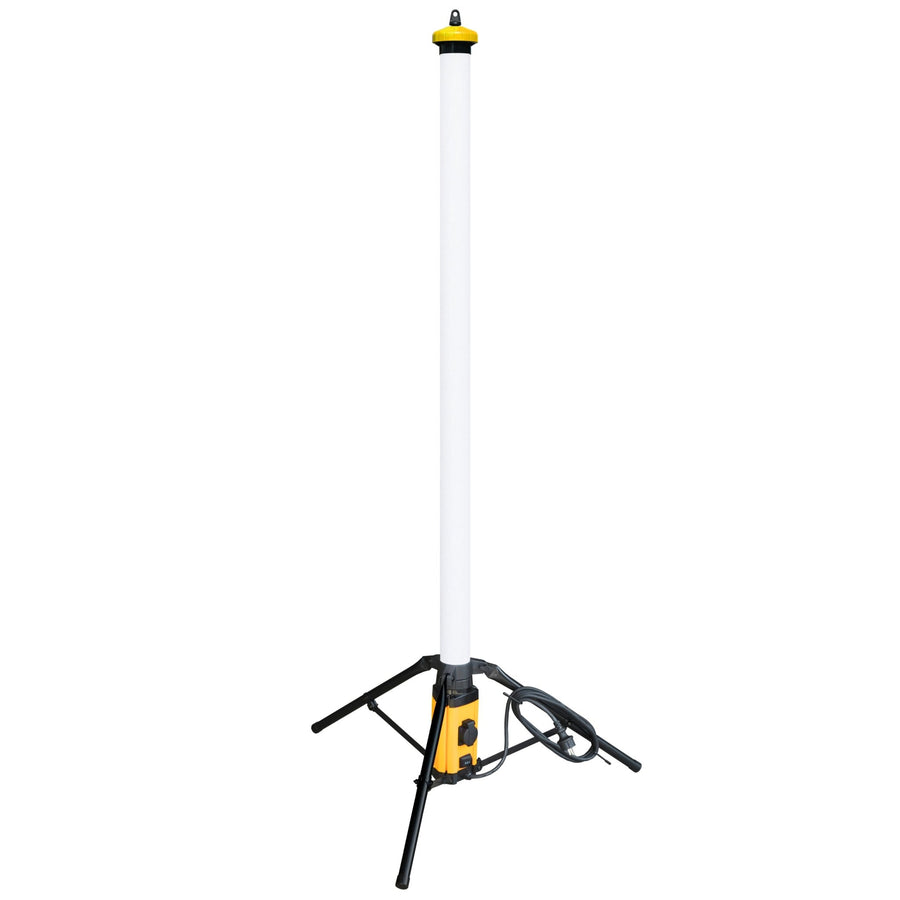 LED's Work Tripod Construction Lamp 12000 - 360 degree all-round light - Extra socket connection - IP54 waterproof - 100W - LED.nl