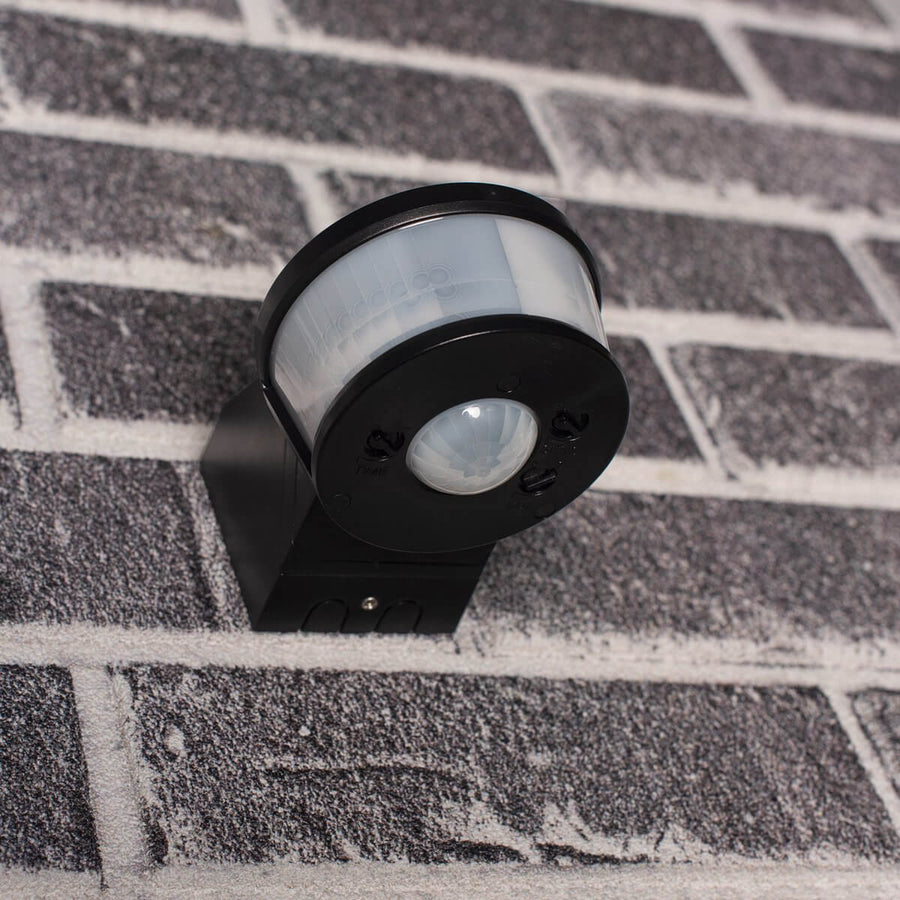 LED's Light Pro Motion Sensor with Angle Bracket Universal - 12 meter range - Black - LED.nl
