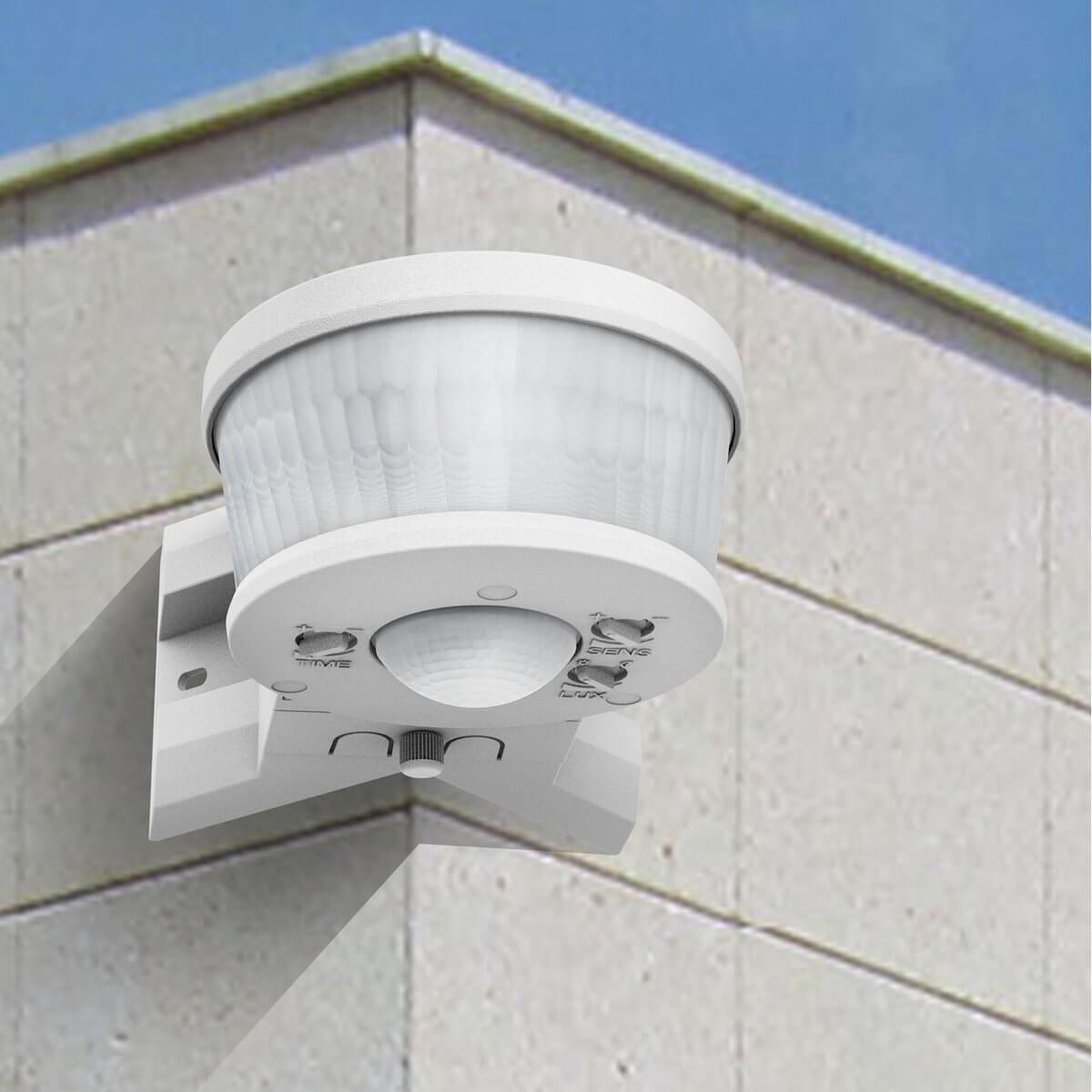 LED's Light Pro Bewegingssensor met Hoekprofiel - Universeel - 12 meter bereik - Wit Sensoren LED.nl